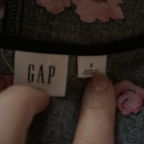 Gap Fit and Flare Floral Dress sz 2 - Picture 5 of 5